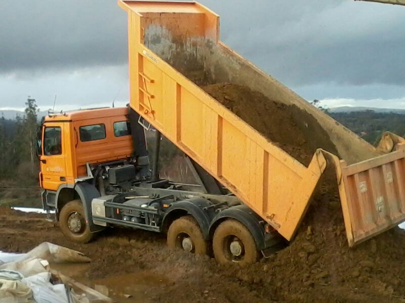 Camión dumper
